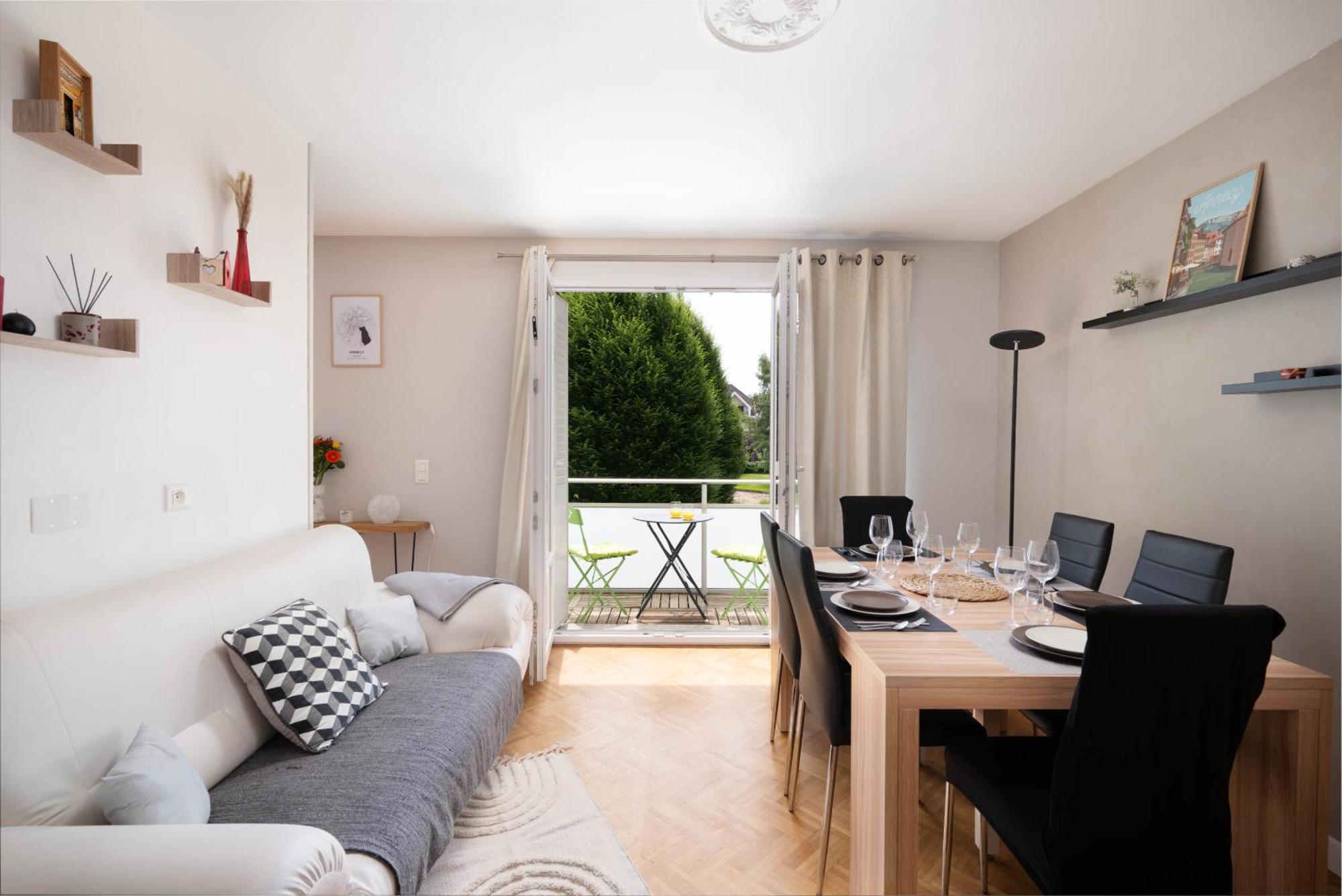 Appartement Cosy 6 Pers Pres Du Lac Avec Garage Άννεσι Εξωτερικό φωτογραφία